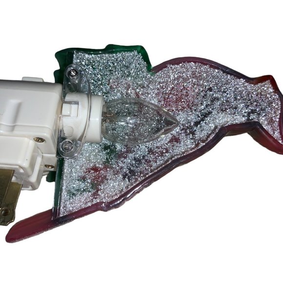 Red Cardinal Bird Christmas Night Light Original box - Picture 6 of 14